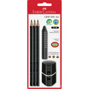 Svinčnik FABER-CASTELL, grip 3/1 črn